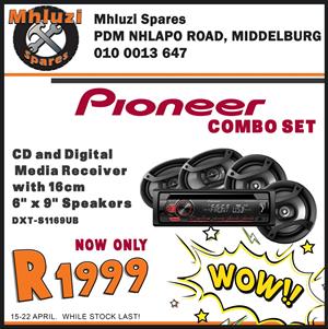 Pioneer Combo Set NOW at Mhluzi Spares!