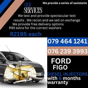 FORD FIGO 1.4 DIESEL INJECTORS 