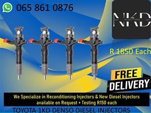 TOYOTA 3.0 DIESEL INJECTORS FOR SALE 