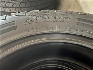 265 60 18 Continental Crosscontact ATR (Used-Like New)