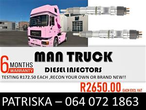 INJECTORS FOR MAN TRUCK FOR SALE