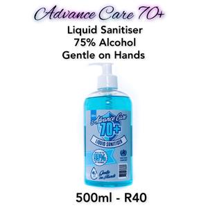 Advance Care 70+    Antibacterial Liquid Soap 500ml -