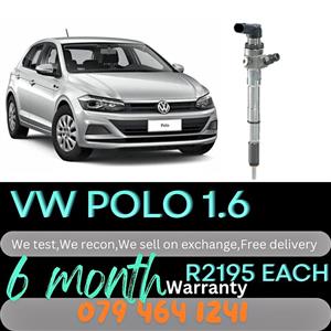 Volkswagen Polo 1.6 Diesel injectors