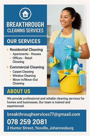 Cleaning services