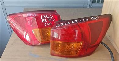 LEXUS RX350 taillights
