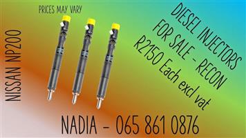 NISSAN NP200 BEST QUALITY RECONDITIONED DIESEL INJECTORS FOR SALE