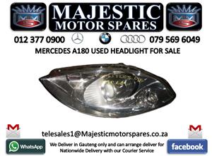 MERCEDES A180 USED HEADLIGHT FOR SALE
