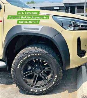 Toyota hilux Rocco Gd6 wheel arches