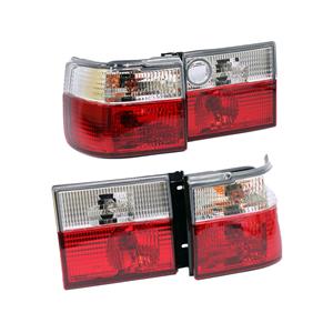 Jetta 3 Semi-Clear Crystal Tailights