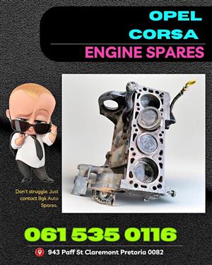 Opel corsa engine spares Call or WhatsApp me 