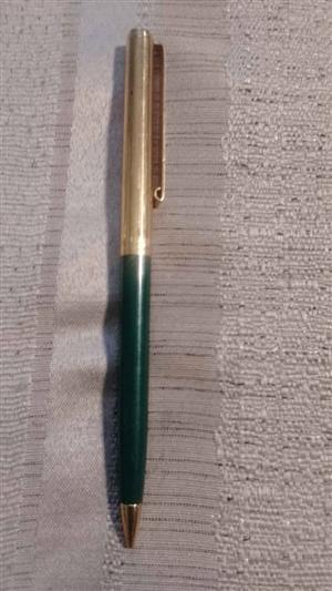 Vintage Paper Mate USA Blue Double Heart Mechanical Pencil