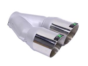1X Twin 76mm MY Exhaust Tailpipe