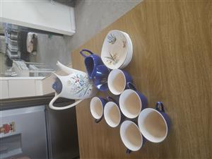 Midwinter staffordshire coffee set