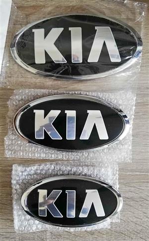 KIA car and bakkie badges emblems