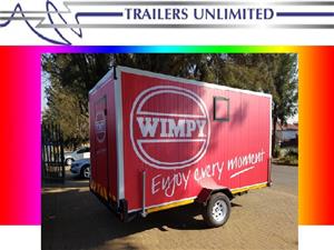 TRAILERS UNLIMITED - WIMPY MOBILE KITCHEN.