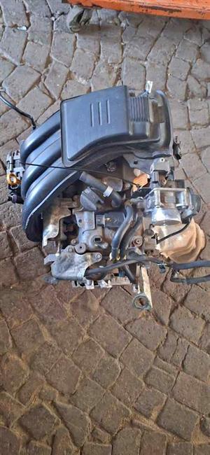 2012 Nissan Micra HR12 1.2 complete engine still running good for sale @ circle 7 used parts