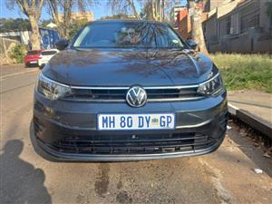 2022 VW POLO 9 Sedan 1.0  Petrol, MANUAL, GREY, 68000KMS,.  Spare Key, Service book.