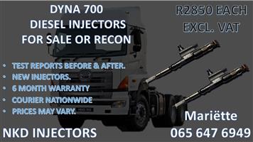 DYNA 700 TRUCK INJECTORS FOR SALE