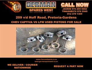 Chev Captiva V6 LFW Used Pistons for Sale