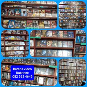 Dvds and blu ray and vhs movies for sale