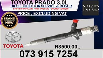 Toyota Prado 3.0L(Brand New) Diesel Injectors 