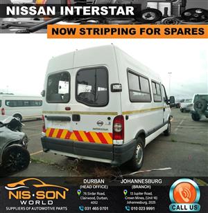 NISSAN INTERSTAR STRIPPING FOR SPARES
