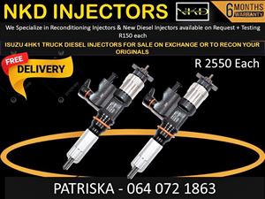 DIESEL INJECTORS FOR ISUZU 4HK1 FOR SALE