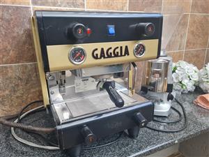 Gaggia Industrial coffee machine and grinder