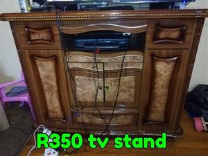 Wooden tv stand for sale