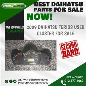 DAIHATSU TERIOS 2009 INSTRUMENT CLUSTER FOR SALE