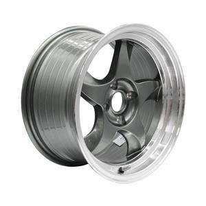 15″ AXE M8579 4/100 Gunmetal Machined Lip Alloy Wheels