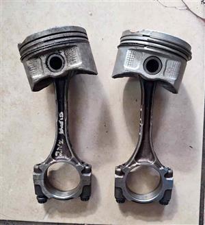 Toyota Yaris 2NZ Piston and Conrod