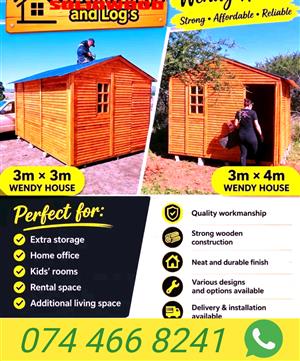 SolidPineWood Wendy Houses Solutions 