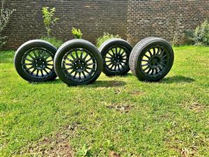 16" Rims & tyres for Alfa Romeo 156. 