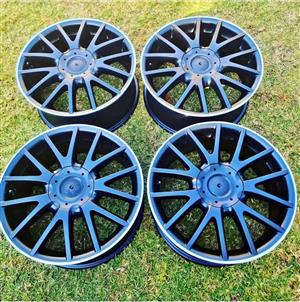 SET OF 17" 5X112 RIMS