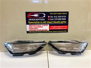 Audi A7 left and right side headlight replacement lens (2020)