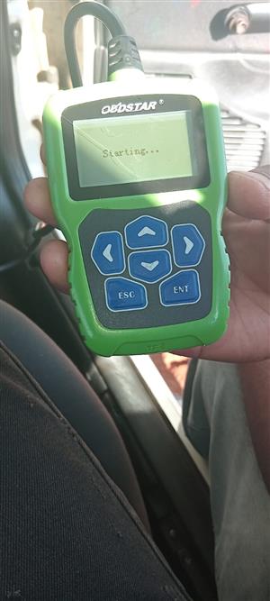 OBD Star key coding machine for cars.