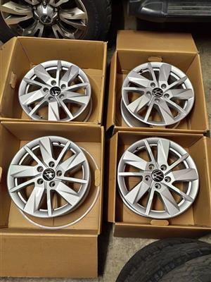 16inch VW CaDDy/Jetta/Golf5 & Audi A3 &4 OEM mags new set (5x112pcd)