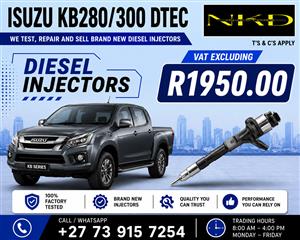 Isuzu_KB280/300_DTEC_Injectors 