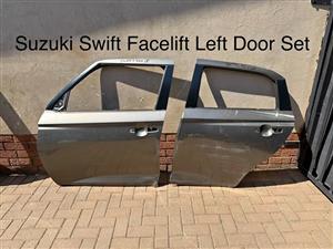 Left Front & Back Door Set for Suzuki Swift Facelift 