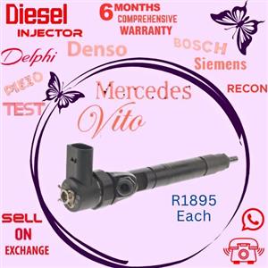 Mercedes Vito diesel injectors