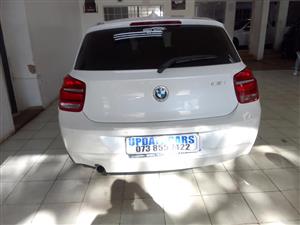 2014 BMW  118i white manual petrol leather interior 97,000km 