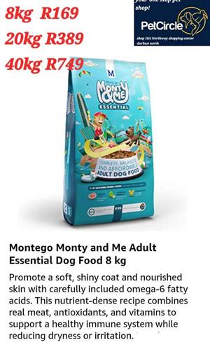 Montego dog nutrition specials