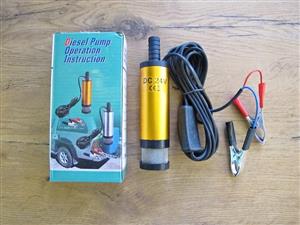 24V Submersible 38mm Transfer Water Oil Diesel Fuel Pump NEW STOCK
