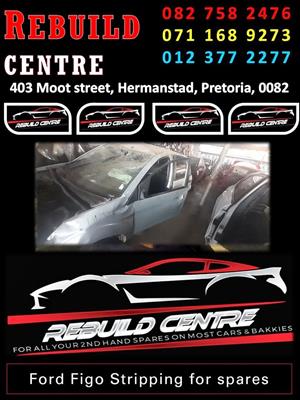  Ford Figo stripping for spare parts.