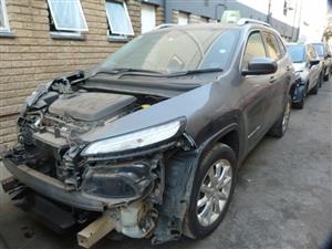 Jeep Cherokee LTD 3.2 V6 Petrol AT Charcoal - 2016 SPARESBOYZ STRIPPING FOR SPAR