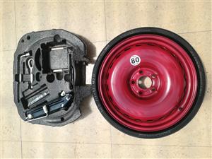 Mercedes SLK55 17 inch Unused Collapsible Spare Wheel with Tools