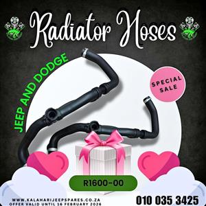On Special Brand New Radiator Hoses