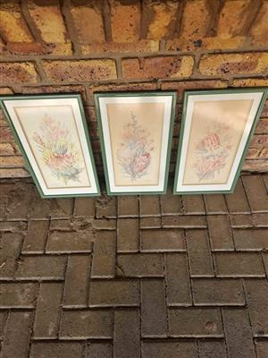Hope Poland portraits in triple for sale