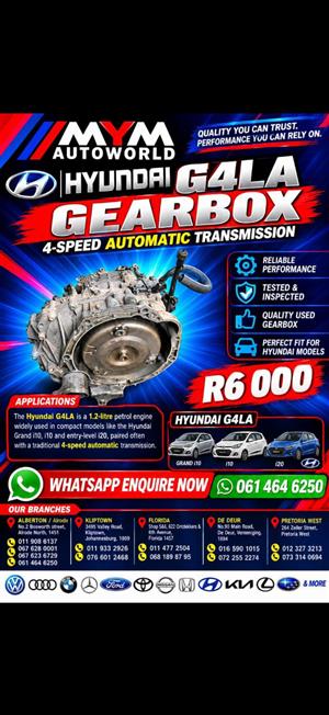 Hyundai G4LA Gearbox 